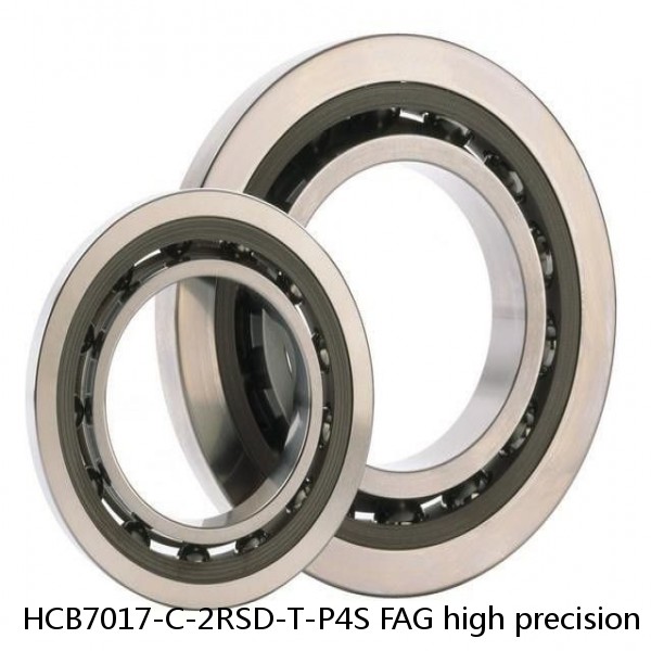 HCB7017-C-2RSD-T-P4S FAG high precision bearings