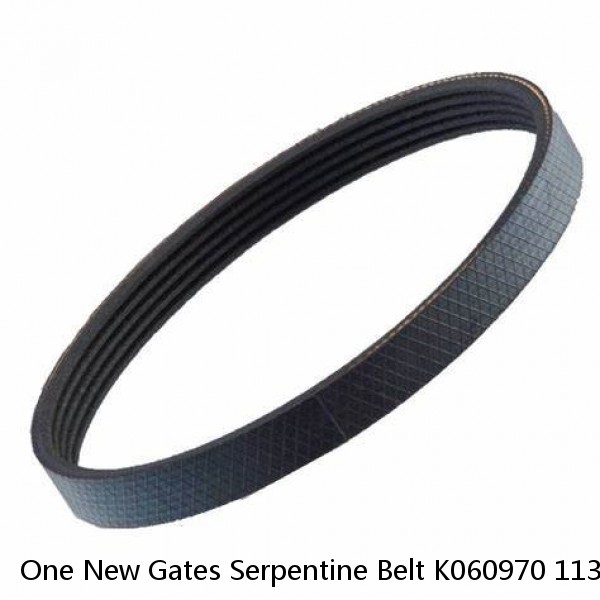 One New Gates Serpentine Belt K060970 1139970092 for Mercedes MB