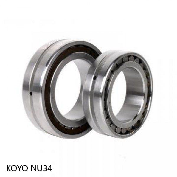NU34 KOYO Single-row cylindrical roller bearings #1 small image