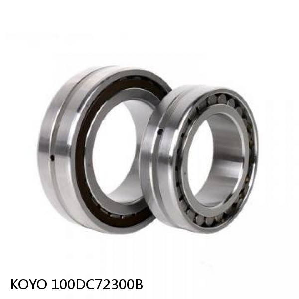 100DC72300B KOYO Double-row cylindrical roller bearings