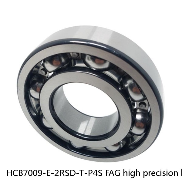 HCB7009-E-2RSD-T-P4S FAG high precision bearings #1 small image