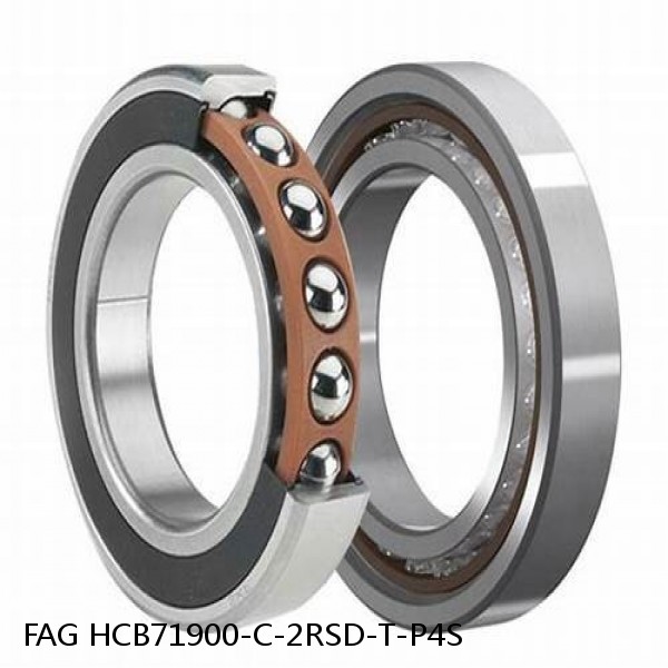HCB71900-C-2RSD-T-P4S FAG high precision ball bearings #1 small image