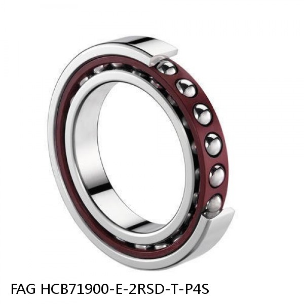 HCB71900-E-2RSD-T-P4S FAG high precision ball bearings #1 small image