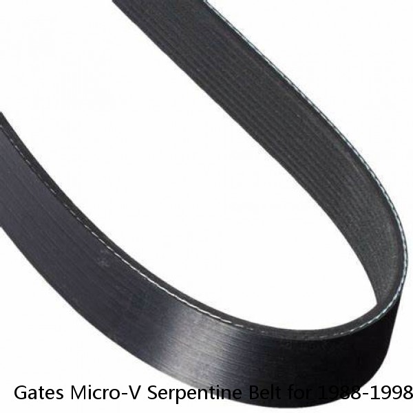 Gates Micro-V Serpentine Belt for 1988-1998 GMC K1500 4.3L 5.0L 5.7L 6.2L sz