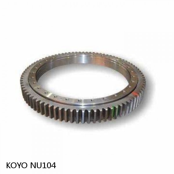 NU104 KOYO Single-row cylindrical roller bearings #1 image