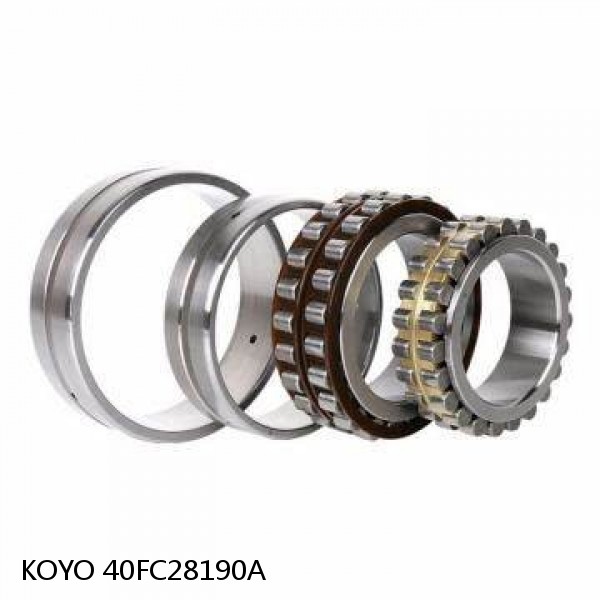 40FC28190A KOYO Four-row cylindrical roller bearings #1 image