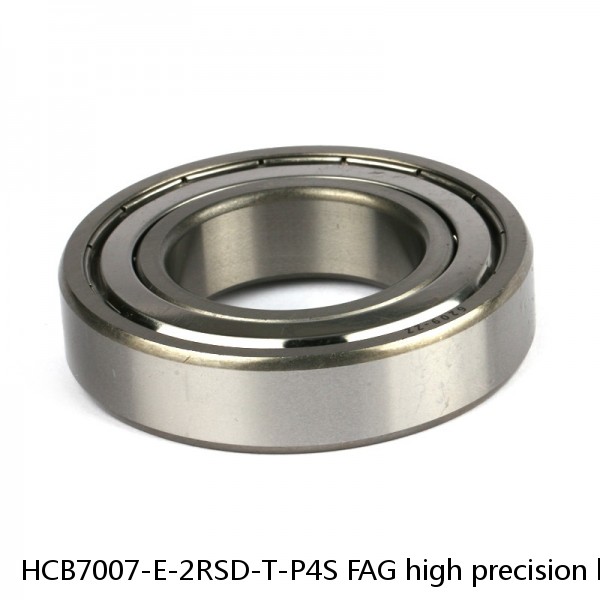 HCB7007-E-2RSD-T-P4S FAG high precision ball bearings #1 image
