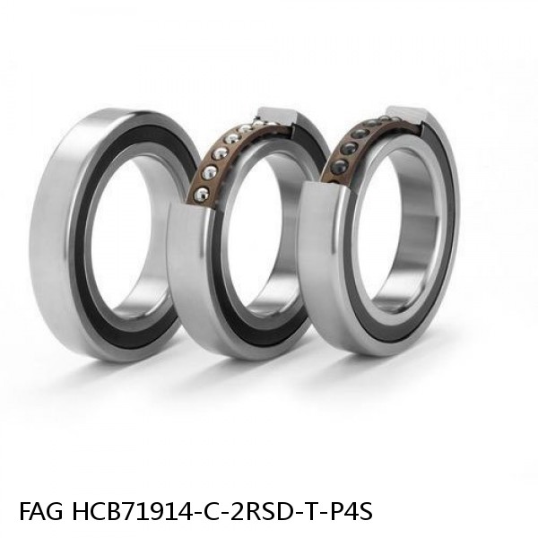 HCB71914-C-2RSD-T-P4S FAG high precision ball bearings #1 image