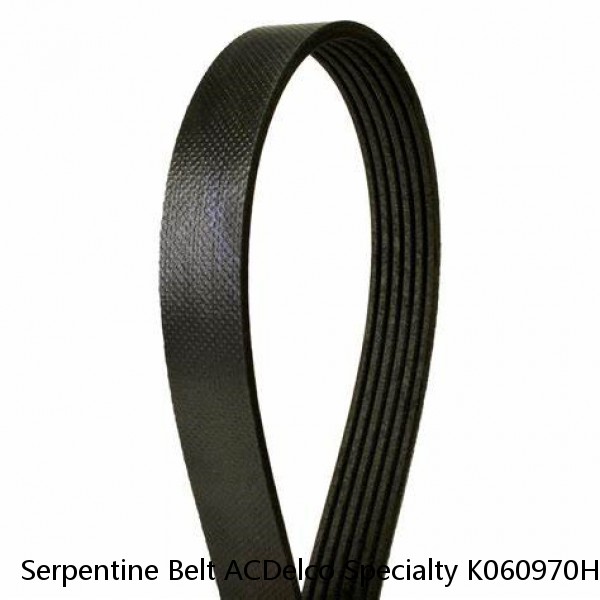 Serpentine Belt ACDelco Specialty K060970HD #1 image
