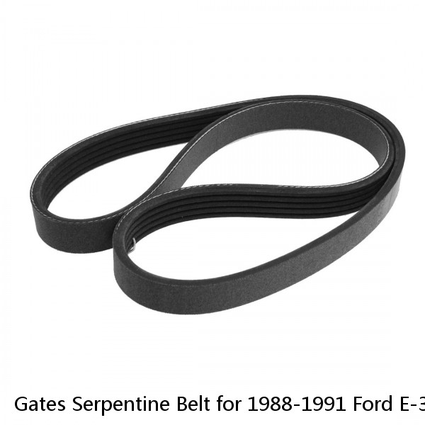 Gates Serpentine Belt for 1988-1991 Ford E-350 Econoline 5.8L V8 - Accessory sz #1 image