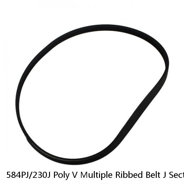 584PJ/230J Poly V Multiple Ribbed Belt J Section 2.34mm - 584mm /23 Long #1 image