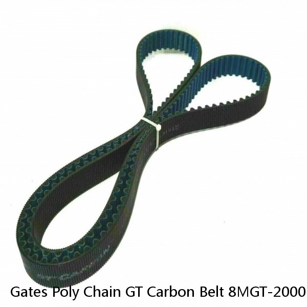 Gates Poly Chain GT Carbon Belt 8MGT-2000-12 - Ships FREE (BE105) New Surplus #1 image