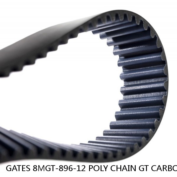 GATES 8MGT-896-12 POLY CHAIN GT CARBON BELT  112 Teeth #1 image