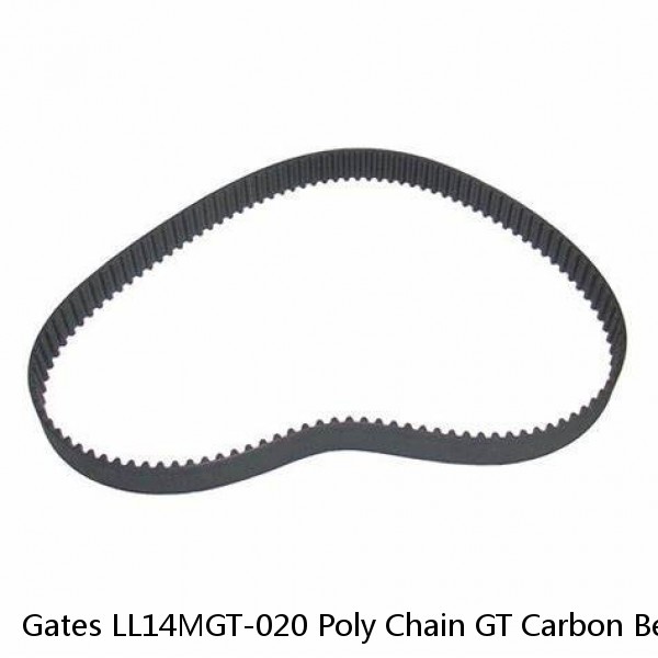 Gates LL14MGT-020 Poly Chain GT Carbon Belting, 14mm Pitch, 20mm Width, 16 Feet #1 image